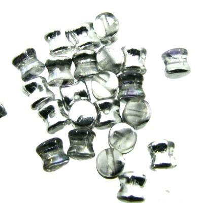 pērle skrots 4x6mm Crystal Vitral Violet (24gab) Čehija - j3059