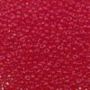 pērlītes N11 sarkanas caursp. [] "light Siam Ruby" (25g) Čehija - j1580