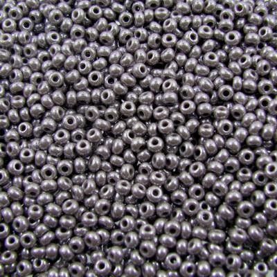 pērlītes N10 pelēkvioletas pārklātas "Violet sfinx" (25g) Čehija