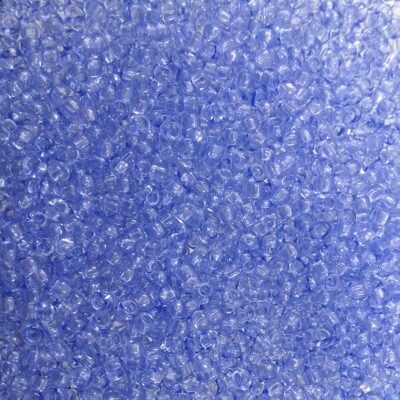 pērlītes N10 g.zilas "Crystal Blue dyed" (25g) Čehija - j1753