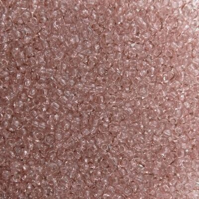 pērlītes N10 vecrozā "Crystal Pink solgel dyed" (25g) Čehija - j1758