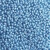 pērlītes N10 zilas metāliskas "Blue Terra Metallic" (25g) Čehija - j1761