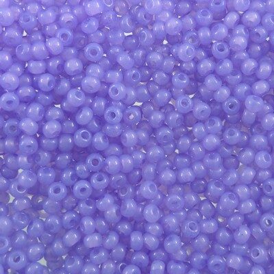 pērlītes N10 violetas "Violet 2 dyed alabaster" (25g) Čehija - j1820