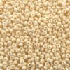 pērlītes N10 kafijas krēmkrāsas perlamutrīgas "Cream Shell"  (25g) Čehija - j1816