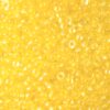pērlītes N10 dzeltenas "Yellow terra pearl dyed crystal" (25g) Čehija - j1919