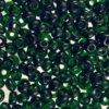 pērlītes N6 t.zaļas caursp. "dark Chrysolite" (25g) Čehija - j369