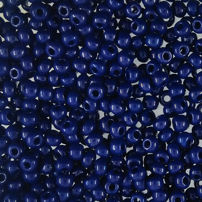 pērlītes N8 t.zilas "Dark Blue" (25g) Čehija - j1990