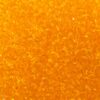 pērlītes N10 oranži dzeltenas caursp. "light Orange" (25g) Čehija - j415