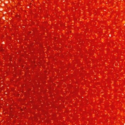 pērlītes N10 g.sarkanas caursp. "light Red" (25g) Čehija - j581