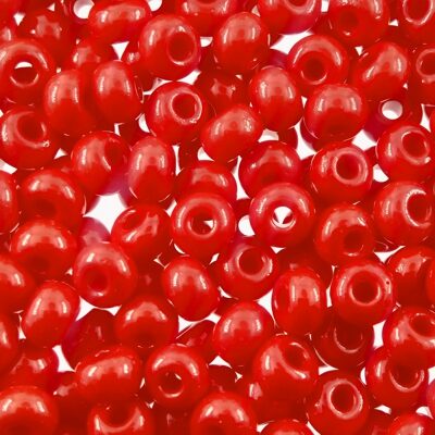 pērlītes N6 t.sarkanas "Wine Red" (25g) Čehija - j764