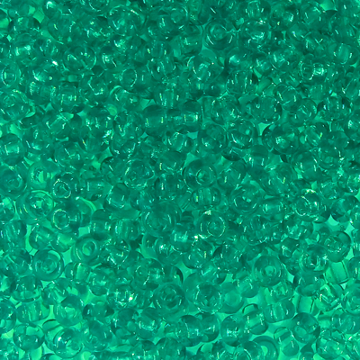 pērlītes N8 zaļas "Peridot" (25g) Čehija - j1015