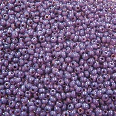 pērlītes N10 violetas pārklātas "Purple lustered" (25g) Čehija - j1414