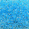 pērlītes N10 g.zilas ar spoguli "Light Aquamarine silver lined" (25g) Čehija - j1479
