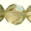 pērle stikla slīpēta 12mm 10gab g.dzeltena (Indija) - b060