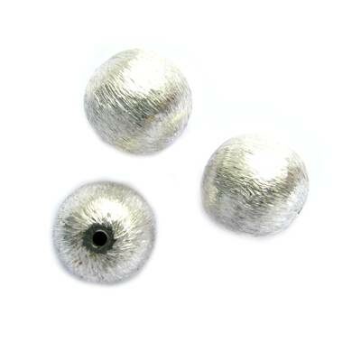 pērle tablete d17x10mm metāla dobta Indija - b274
