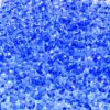 pērlītes TWIN 2.5x5mm zilas gels "Blue solgel dyed" (25g) Čehija - j2056
