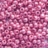 pērlītes N6 rozā perlam. (25g) Čehija - j756
