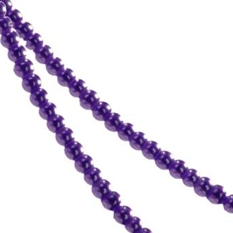 plastmasas pērles 5mm t.violetas (50gab) Ķīna - kp05-60