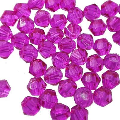 bicone cut beads 4mm (50pcs)