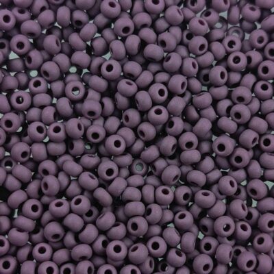 pērlītes N9 pelēkvioletas "Purple" (25g) Čehija