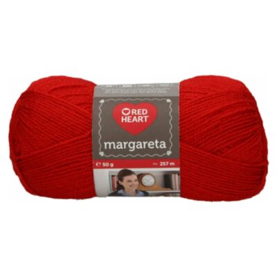 dzija Red Heart Margareta 50g sarkana 0533