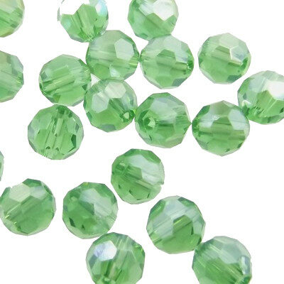 bead round faceted 6mm (20pcs)