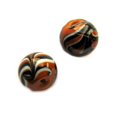 pērle apaļa 12mm ar viļņiem (Indija)
